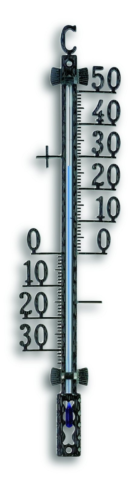 Analogue Outdoor Thermometer Made of Metal 12.5000