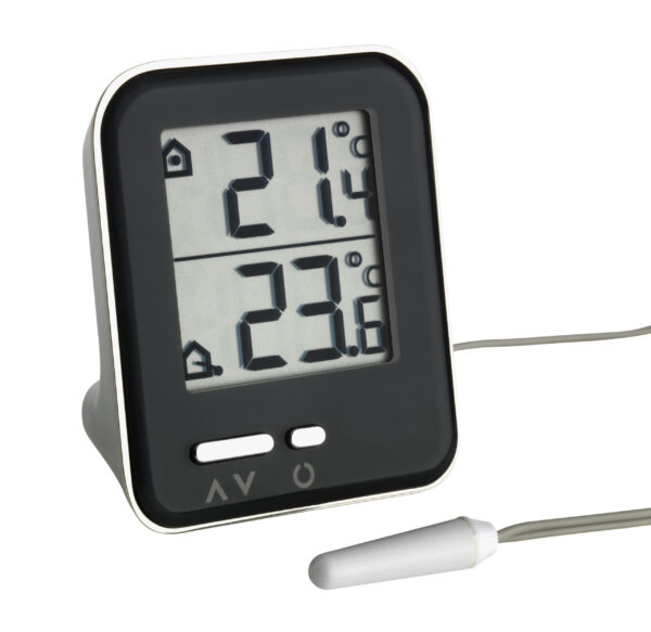 Digital Indoor-Outdoor Thermometer METAL MOXX 30.1051