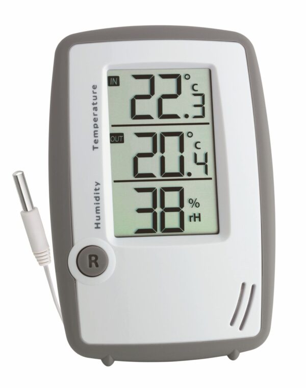 Digital Thermo-Hygrometer with Temperature Cable Sensor 30.5024