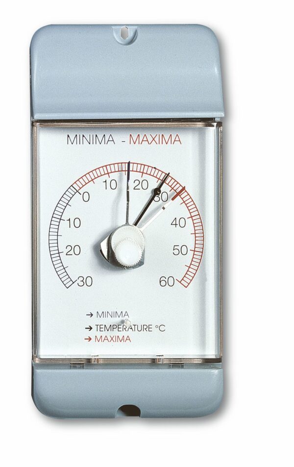 Analogue Bimetall-Maxima-Minima-Thermometer 10.4002