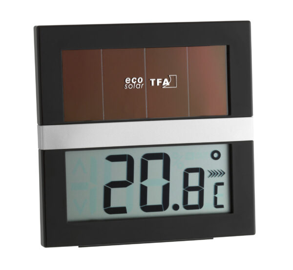 Digital solar thermo-hygrometer ECO SOLAR 30.5017