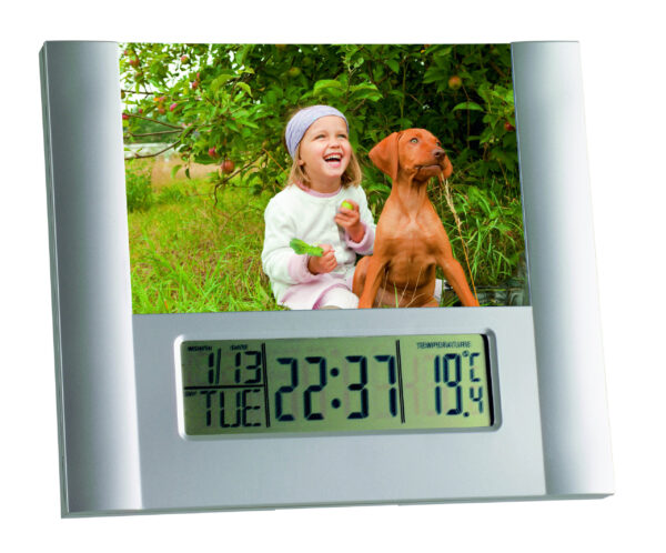 Digital Alarm Clock With Photo Frame 98.1093