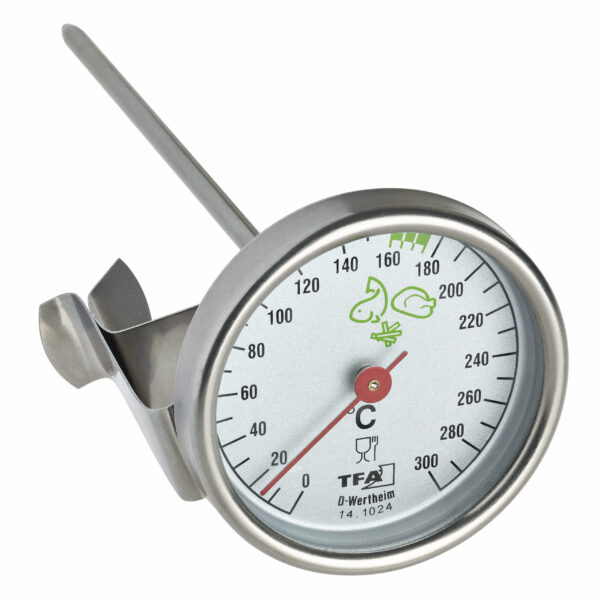 Analogue Deep-Fry Thermometer Made of Stainless Steel 14.1024