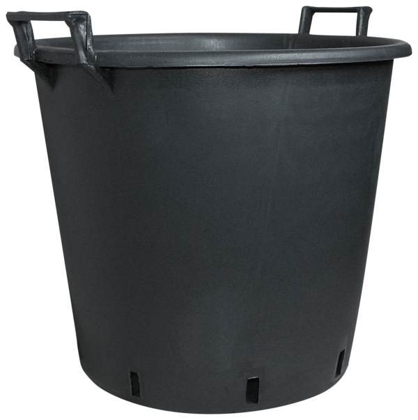 Plant container with handles with handles 40 cm / 30 Litre black 344 040 14