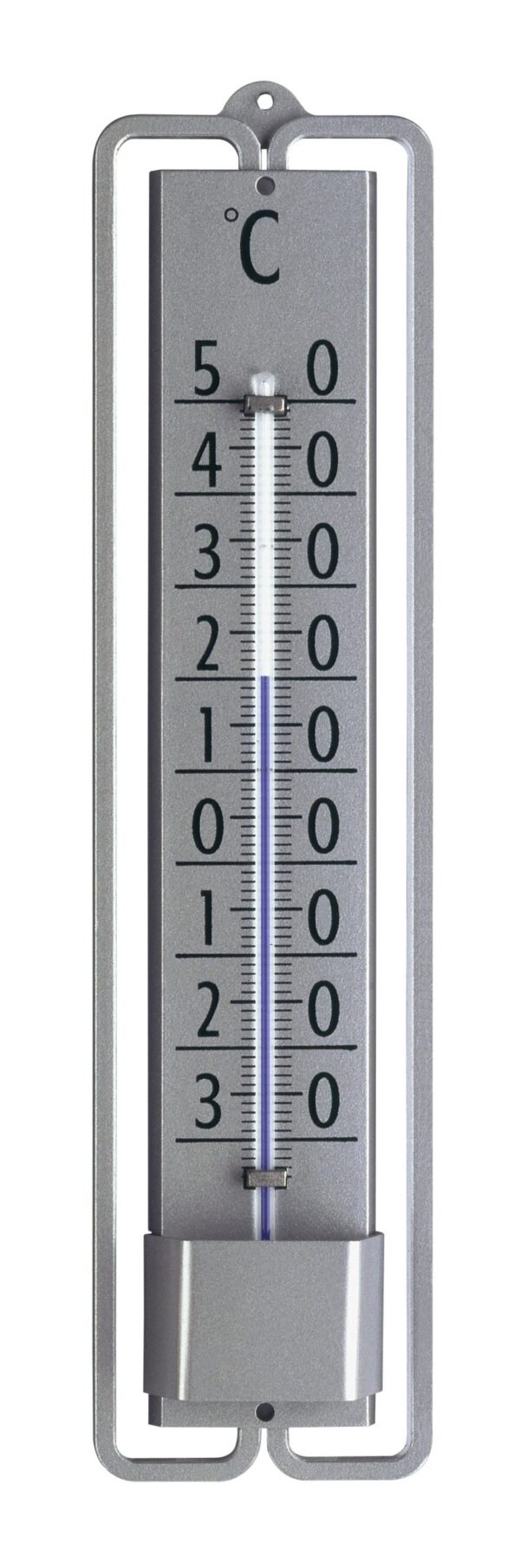 Analogue Indoor-Outdoor Thermometer Made of Metal NOVELLI DESIGN 12.2001