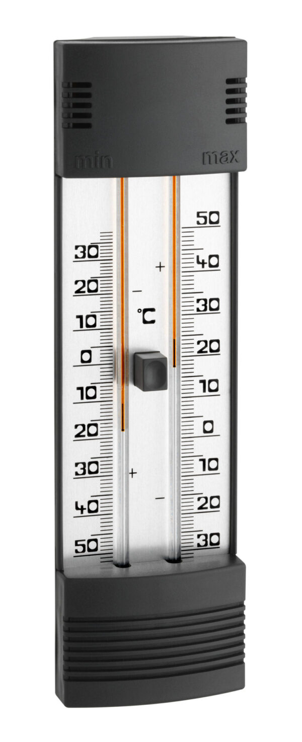 Analogue Maxima-Minima-Thermometer with Aluminium Scale 10.3016