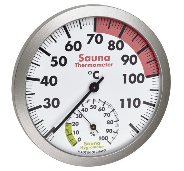 Analogue Sauna Thermo-Hygrometer 40.1055