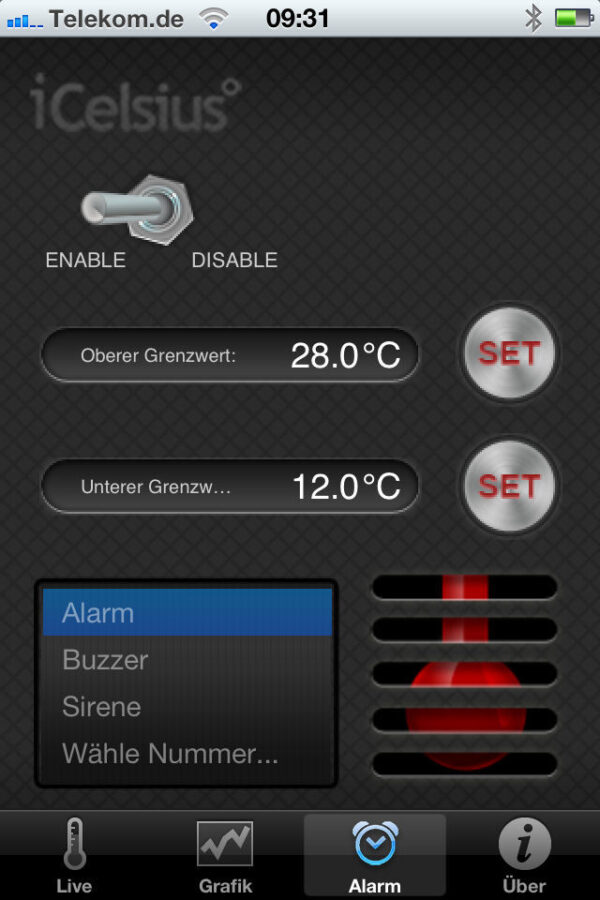 Thermometer for Smartphones iCELSIUS 30.3507