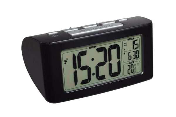 Digital Radio-Controlled Alarm Clock with Nap Timer SIESTA 60.2532