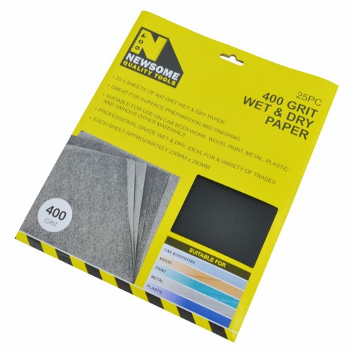 400 Grit Wet & Dry Paper