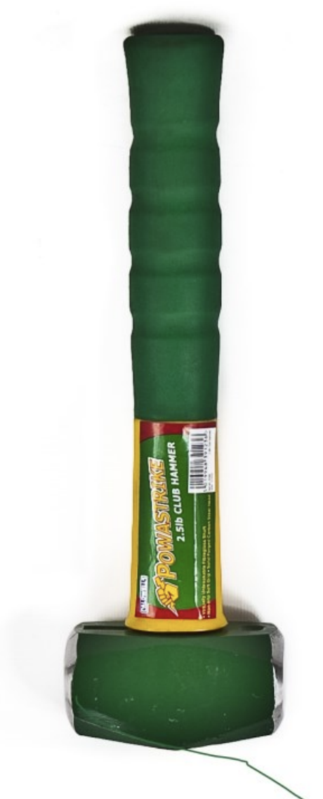 Powastrike Club 2.5lb Green Yellow Handle