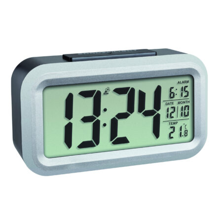 Digital Radio-Controlled Alarm Clock with Temperature LUMIO PLUS 60.2553