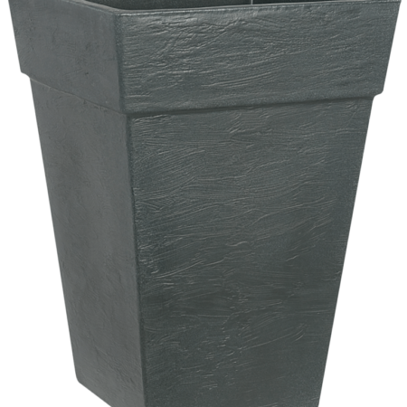 Bologna square pot 40 cm anthracite 119 040 38