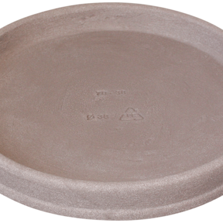 Marcella Saucer taupe 30 cm 124 030 40