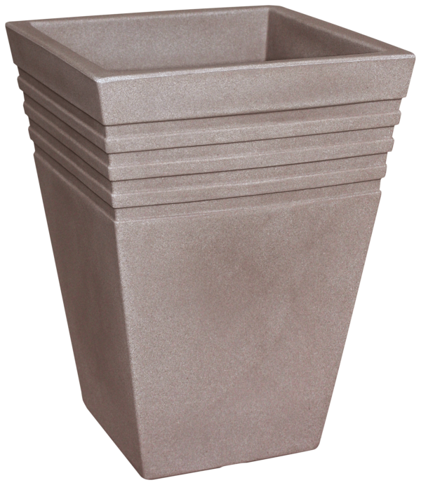 Moderno Planter taupe 28x28x38 cm 151 038 40