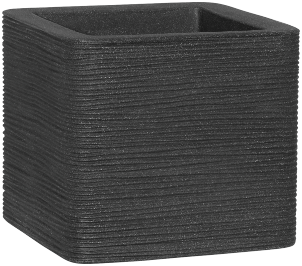 Cube groove square 30 cm anthracite 165 030 38