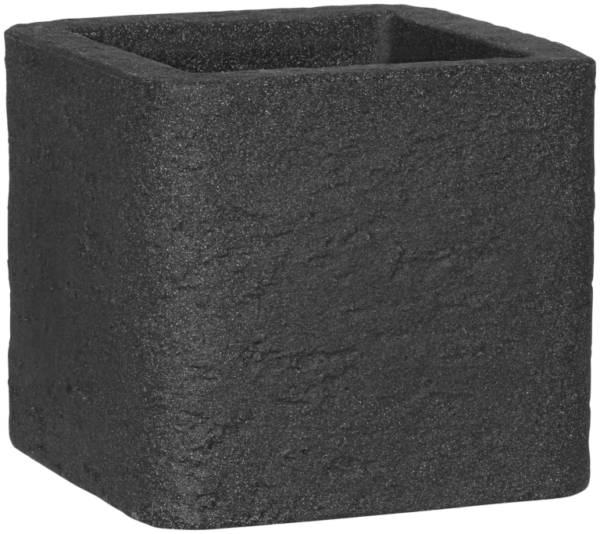 Cube Stone square 40 cm anthracite 166 040 38