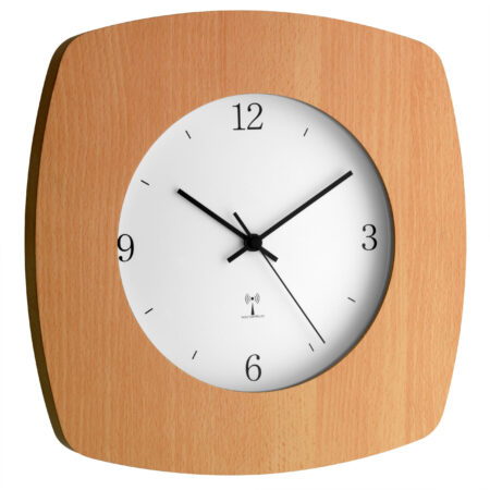 Radio-controlled wall clock DESIGN 98.1095