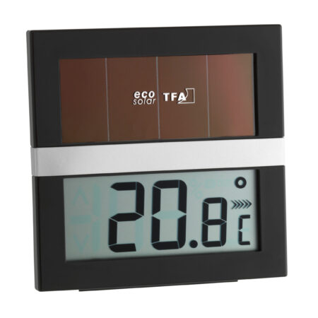 Digital solar thermo-hygrometer ECO SOLAR 30.5017