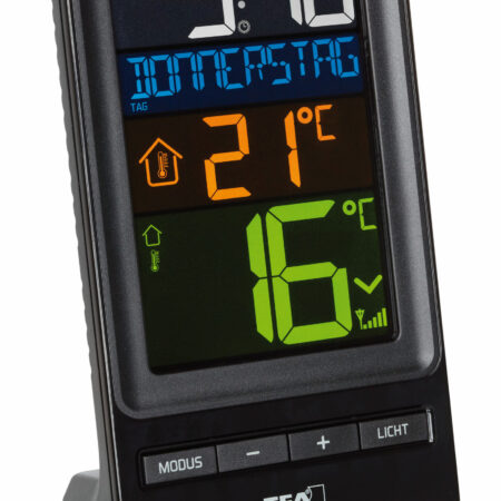 Wireless thermometer with colour display SPIRA 30.3064