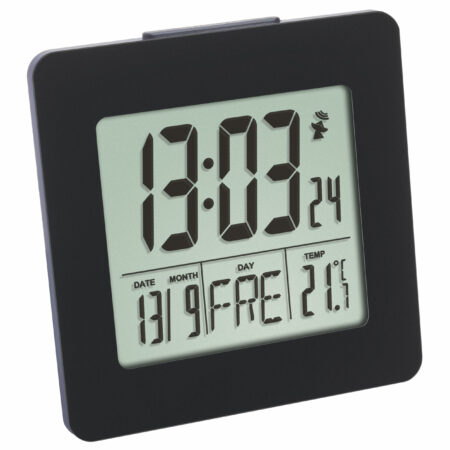 Digital Radio-Controlled Alarm Clock with Temperature 60.2525