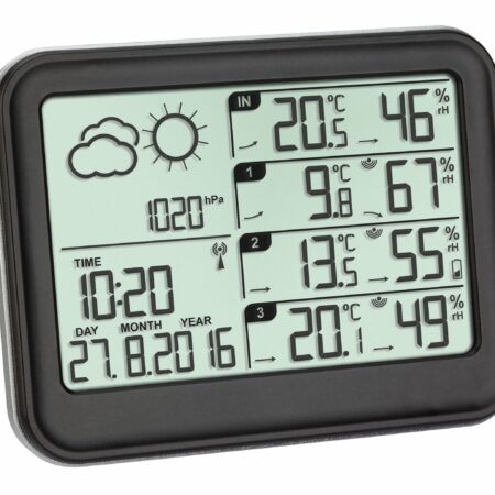 Wireless Weather Station with 3 Transmitters VIEW 35.1142