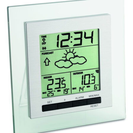 Radio-controlled Weather Station SQUARE 35.1115.IT