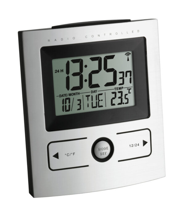 Digital Radio-Controlled Alarm Clock with Temperature 60.2512