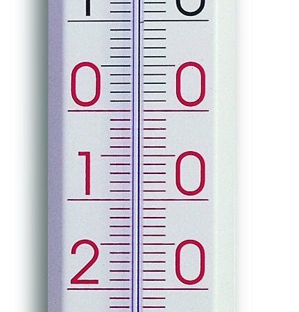 Analogue Indoor-Outdoor Thermometer Made of Metal 12.2015