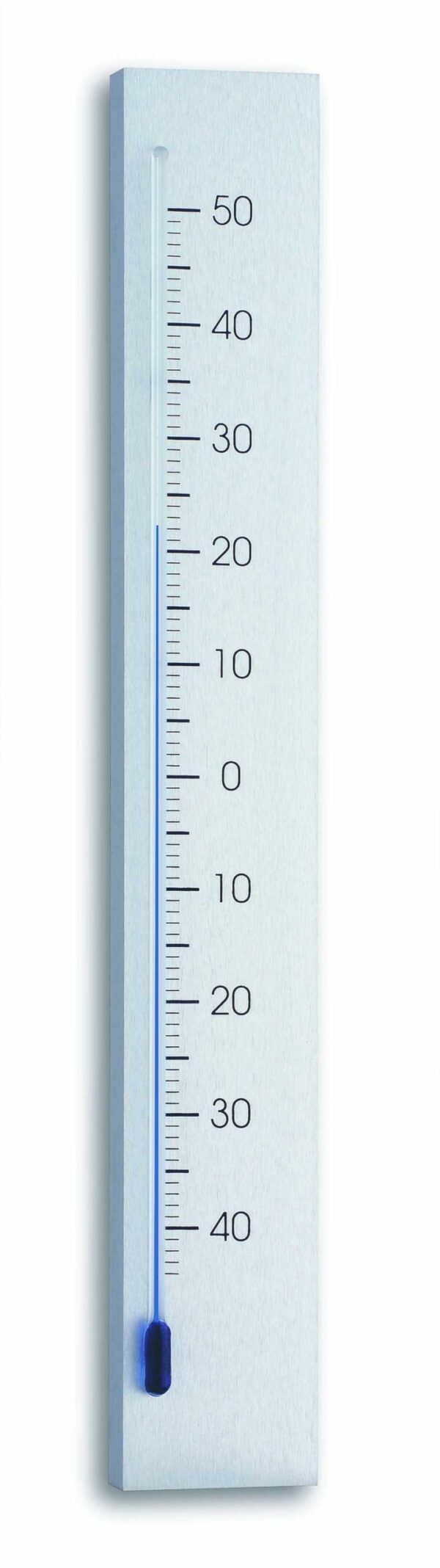 Analogue Indoor-Outdoor Thermometer Made of Aluminium LINEA 12.2033