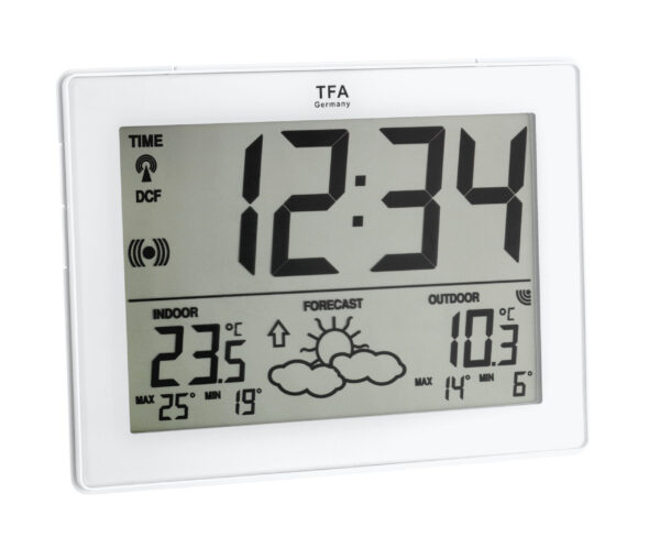 Wireless Weather Station with Time in Large Format METRO 35.1125