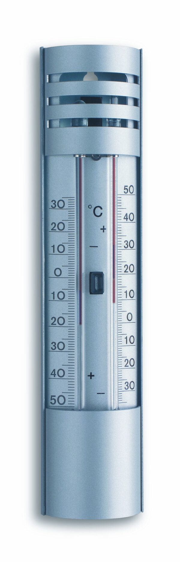 Analogue Maxima-Minima-Thermometer made of Aluminium 10.2007