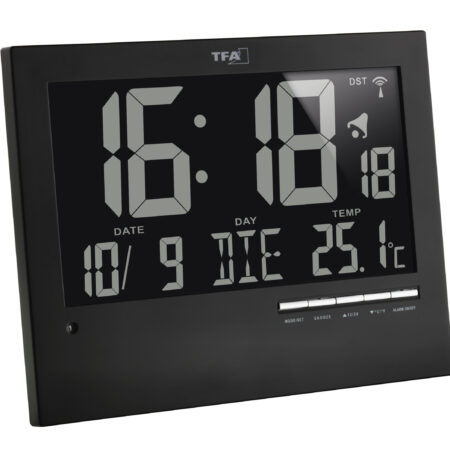 Digital Radio-Controlled Clock with Automatic Backlight 60.4508