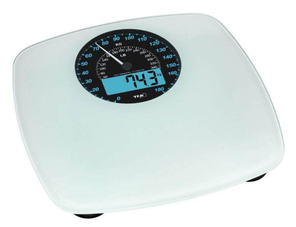 Bathroom Scales with Digital and Analogue Display SWING 50.1003