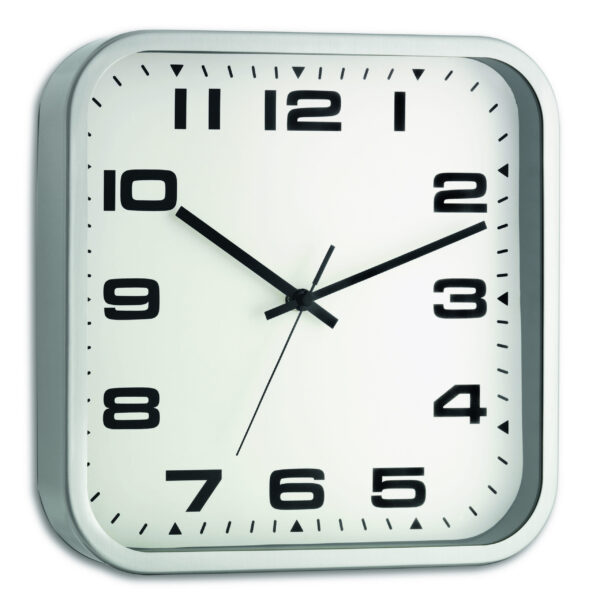 Analogue Wall Clock with Metal Frame 60.3013