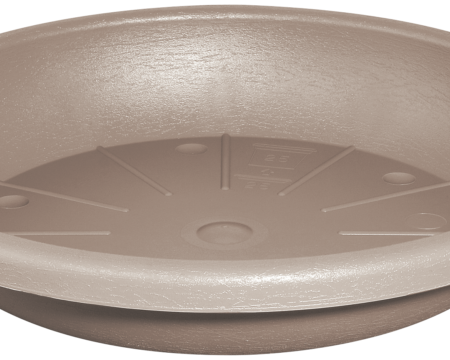 Cylindro Pot Saucers taupe 21 cm 642 021 40