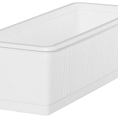 Standard Flower box 40 cm white 803 040 10