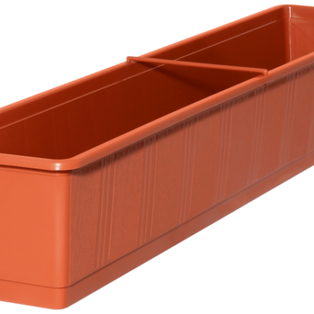 Standard flower box 80cm terracotta 803 080 06