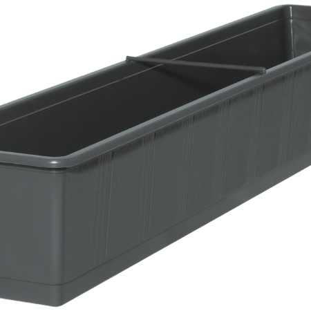 Aqua Flor Self-watering flower box incl. float box 80 cm anthracite 801 080 38