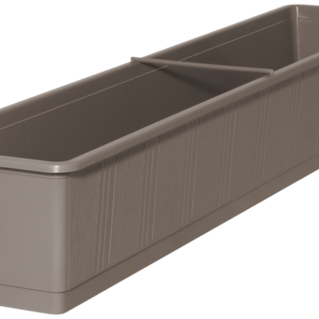 Standard flower box taupe 80 cm 803 080 40