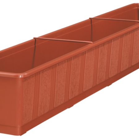 Standard flower box 100 cm terracotta 803 100 06