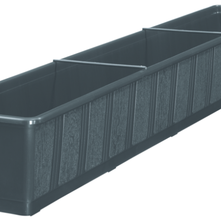 Standard flower box 100 cm anthracite 803 100 38