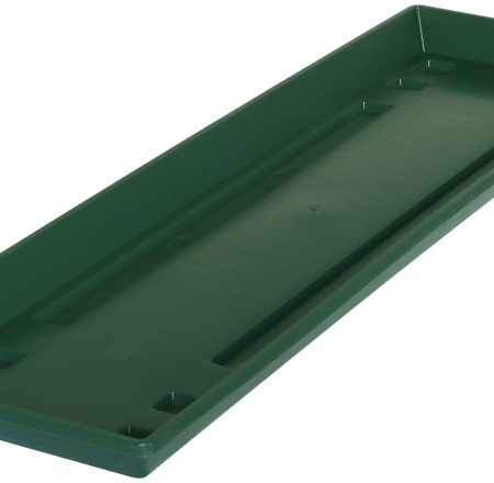 Standard Flower Box saucer 40 cm dark green 804 040 11