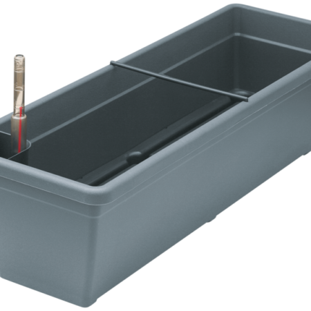 Aqua Toscana self-watering flower box incl. float without saucer 60 cm anthracite 825 060 38