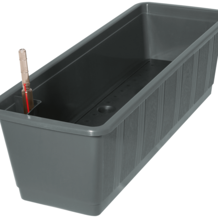 Aqua Green Self-watering flower box incl. float Case m. WAZ 60 cm anthracite 837 060 38